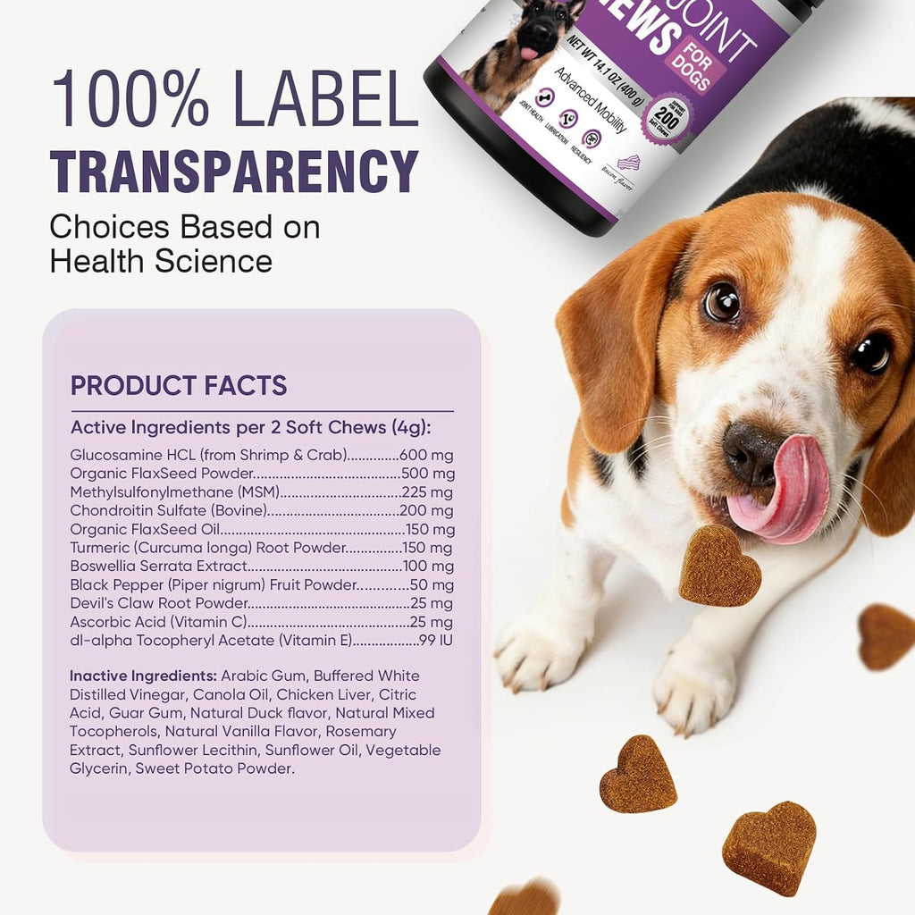 Vividly Pets - Flex & Flow Hip & Joint Mobility Chews