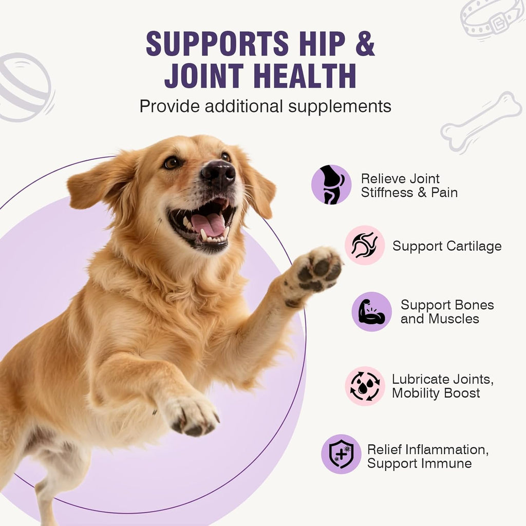 Vividly Pets - Flex & Flow Hip & Joint Mobility Chews