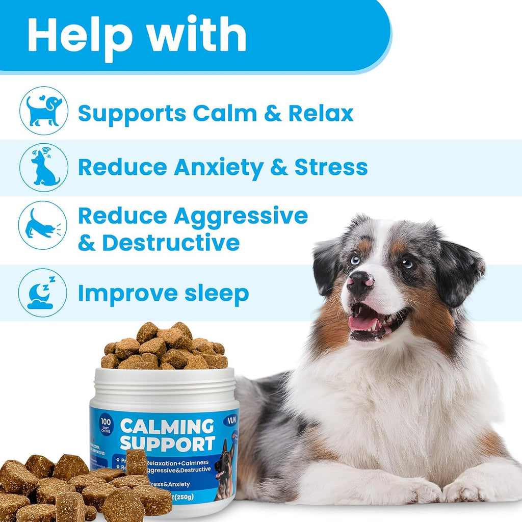 Vividly Pets - Calm & Co Premium Dog Calming Chews